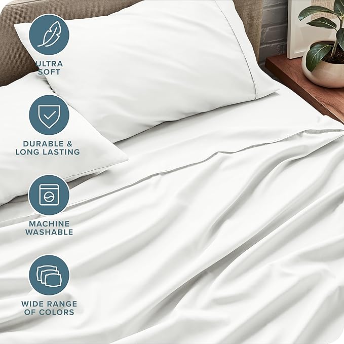 Bare Home California King Sheet Set - Image 4