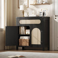 Garvee 29.9'' Small Rattan Buffet Cabinet by Garvee