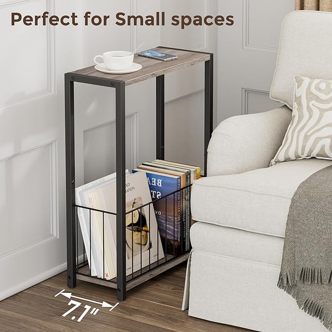 Narrow Side Tables Set of 2 - Image 5
