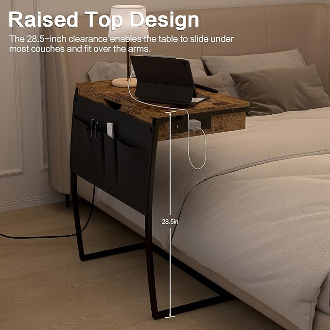 Hadulcet TV Tray Tables, Laptop Stand - Image 2