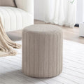 Get Set Style Modern Round Ottoman by GetSetStyleFurniture