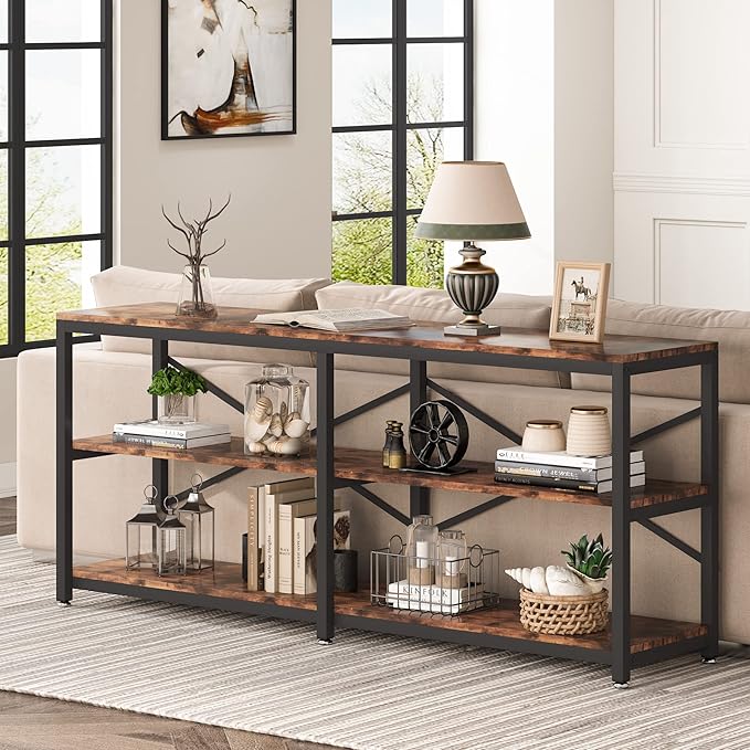 Tribesigns 70.9 Inch Extra Long Console Table, Modern Sofa Table Behind Couch by Tribesigns