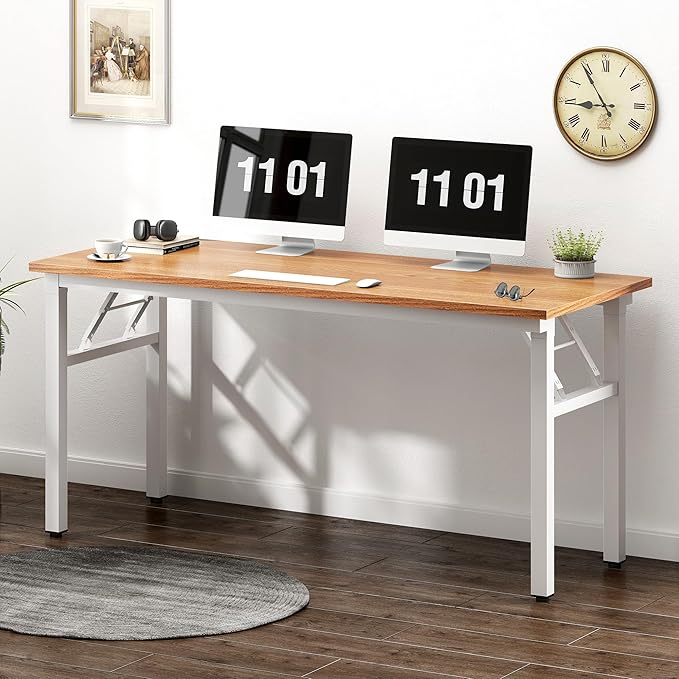 Need Folding Desk, 54 inch Large Computer Desk - Image 2