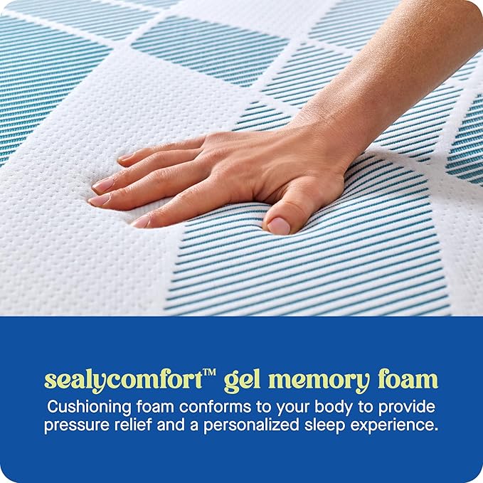 Sealy Dreamlife 10” Hybrid Mattress-in-a-Box, SealyComfort Gel Memory Foam - Image 4