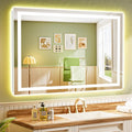 51x40 Inch LED Bathroom Mirror by YEELAIT