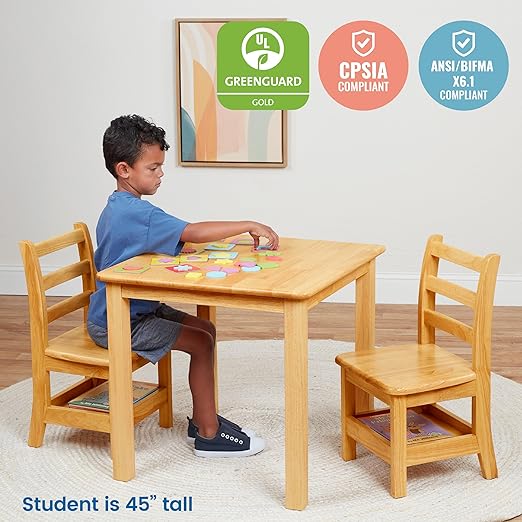 ECR4Kids Three Rung Ladderback Chair - Image 8