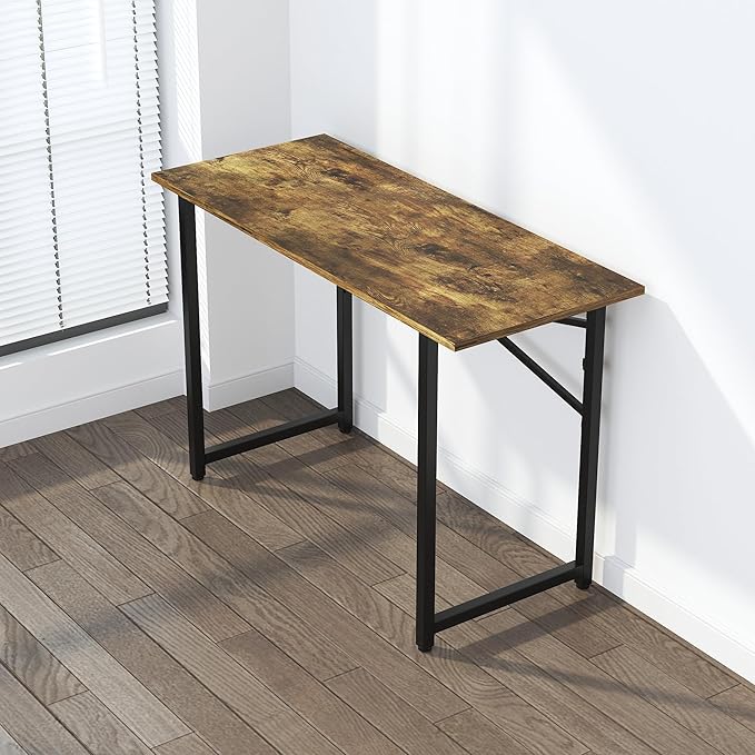 47 inch Folding Computer Desk, Writing Gaming Computer Camping Table, No - Image 7
