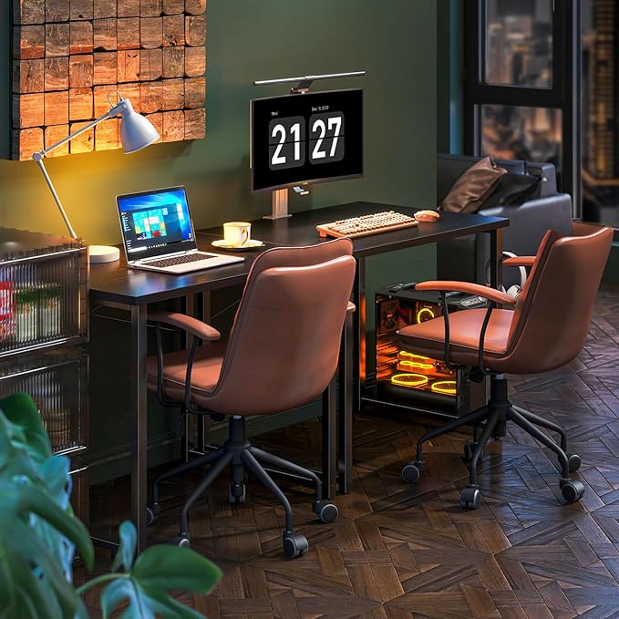 Coleshome 32 Inch Computer Desk, Modern Simple Style Desk - Image 5
