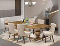 NKSI7-AWA-04 7-Piece Modern Dining Table Set Includes a Kitchen Table and 6 by LuxebyEastWestFurniture