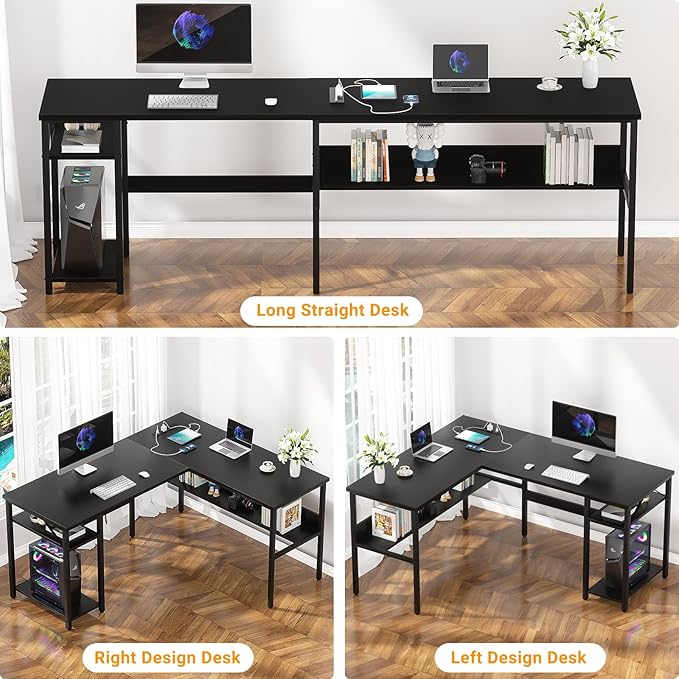 Reversible L Shaped Computer Desk - Image 4