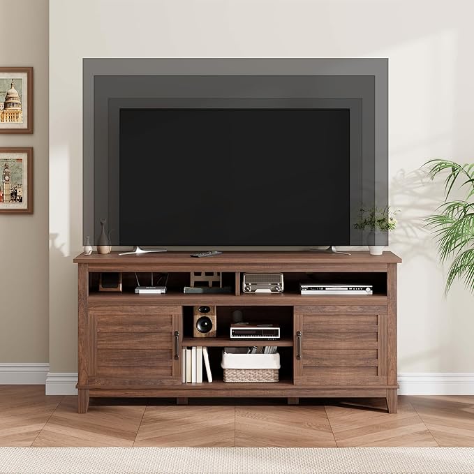 GarveeHome TV Stand for 63 in, Entertainment Center - Image 6