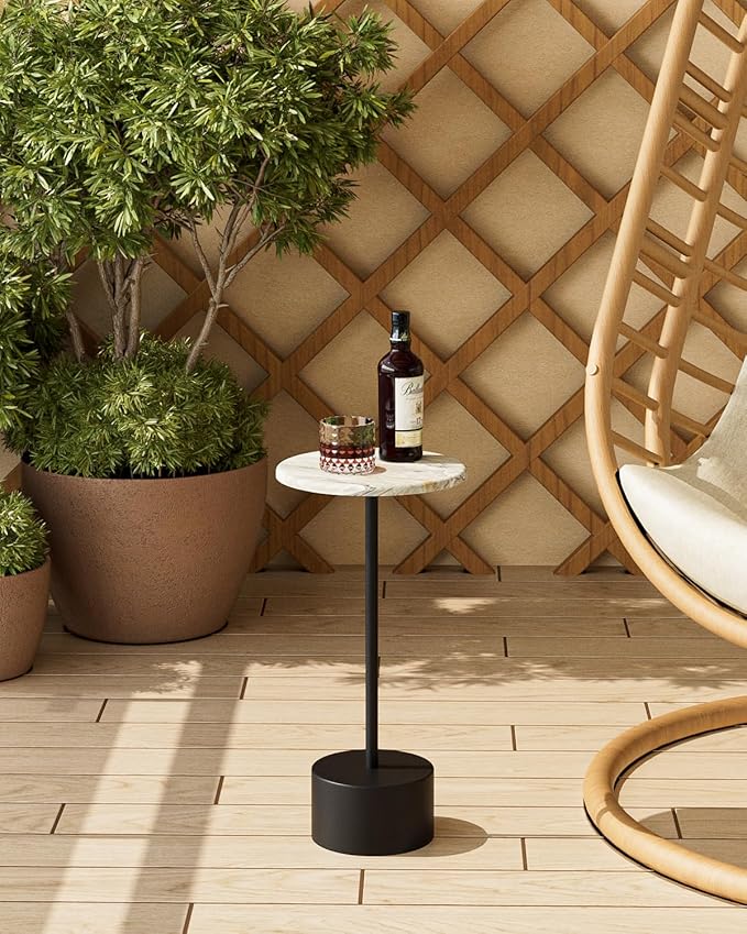 Drink Table Pedestal, Round Side Table, Drink Tables - Image 5