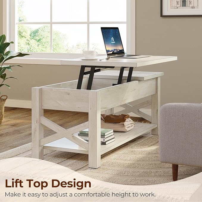 Rolanstar 47.2" Lift Top Coffee Table - Image 6