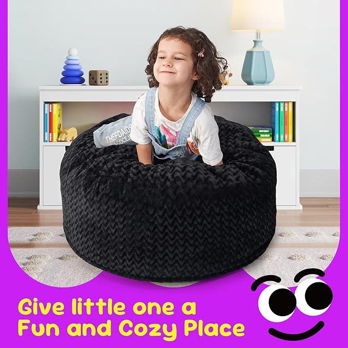 Hobestluk Bean Bag Chairs 2.5FT Bean Bag Chair - Image 3