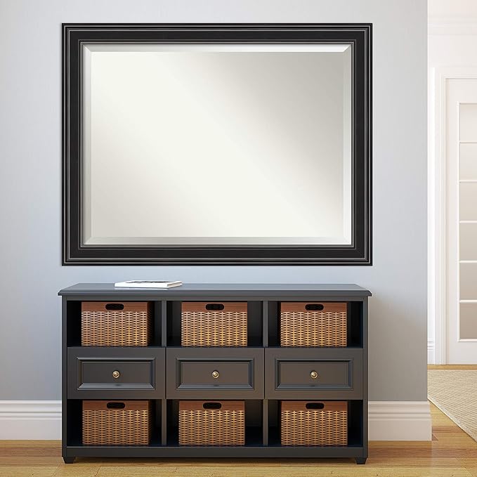 Amanti Art Black Bathroom Mirror - Image 5