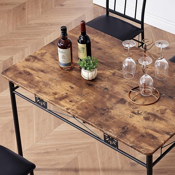 VECELO Kitchen Dining Room Table Sets - Image 2