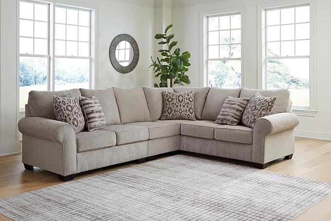 Signature Design by Ashley Claireah Casual L-Shaped 3-Piece Sectional - Image 15