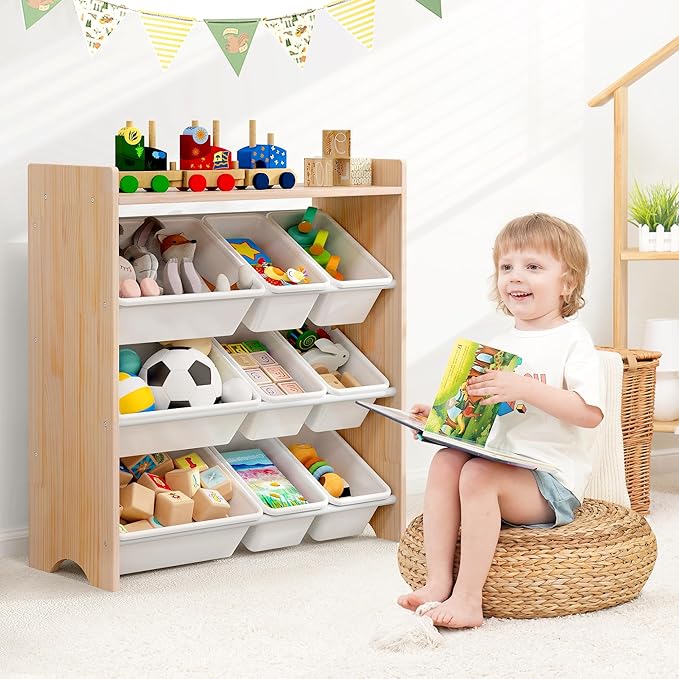 MallBest 4-Tier Kids' Toy Storage Organizer Shelf - Image 2