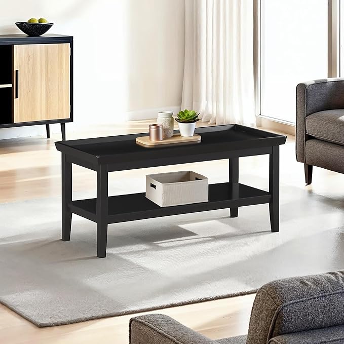 Convenience Concepts Ledgewood Coffee Table 42" - Image 2