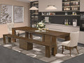 X02SI-208-04 - 5 Pieces Modern Dining Table Set includes an Extendable by LuxebyEastWestFurniture