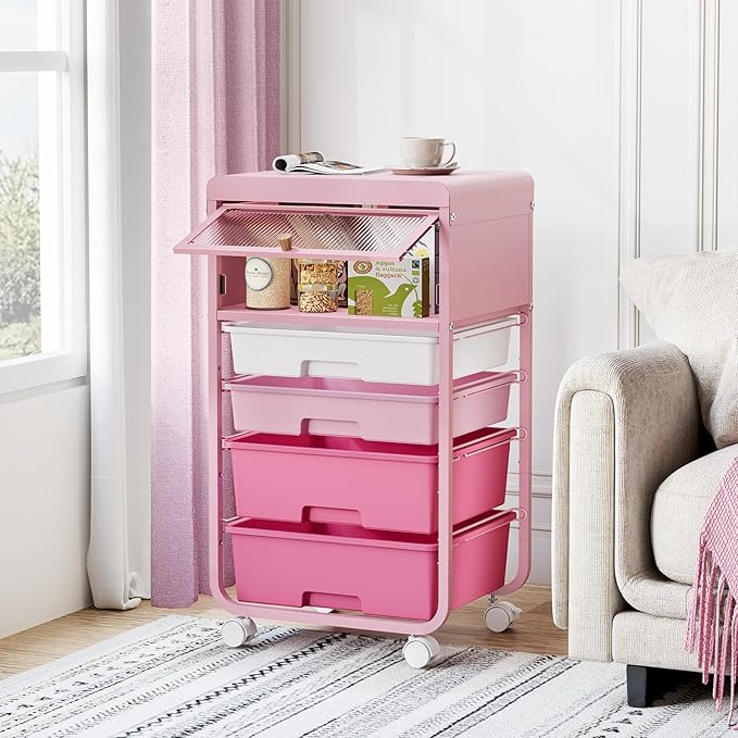Utility-Rolling-Storage-Drawer-Craft-Cart-Organizers - Image 6