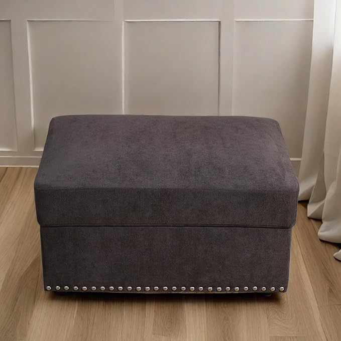 Sectional Couch Sofa with Ottoman Living Room Ottoman, U-Shaped Modern Couches - Image 5