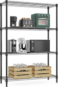 1000 lbs 4Tier Shelf Metal Storage Shelves Wire Rack Closet Organizers by MEIGAOPLASTICANDMETALHKCOLIMITED