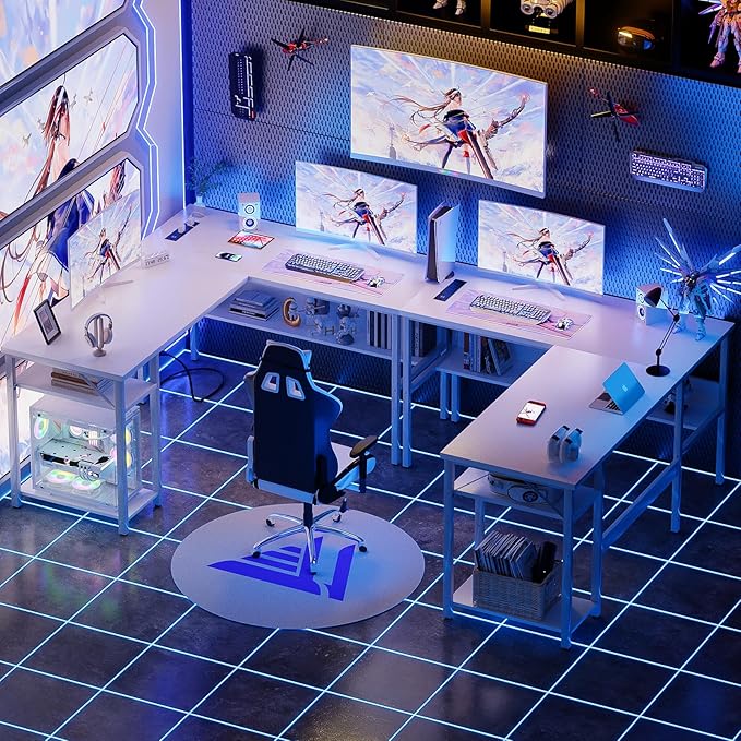 Unikito Reversible L Shaped Computer Desk - Image 8