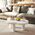 HollyHOME Cloud Coffee Table, Unique Design Accent Table by HollyHOME