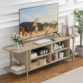 Giluta TV Stand for TV up to 75 Inch, Wood TV Cabinet by Giluta