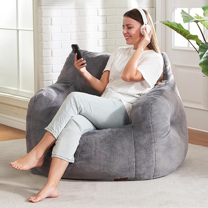 Hobestluk Bean Bag Chair for Adult Small Bean Bag Chairs - Image 3
