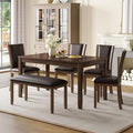 soges 6-Piece Large Dining Table Set by soges