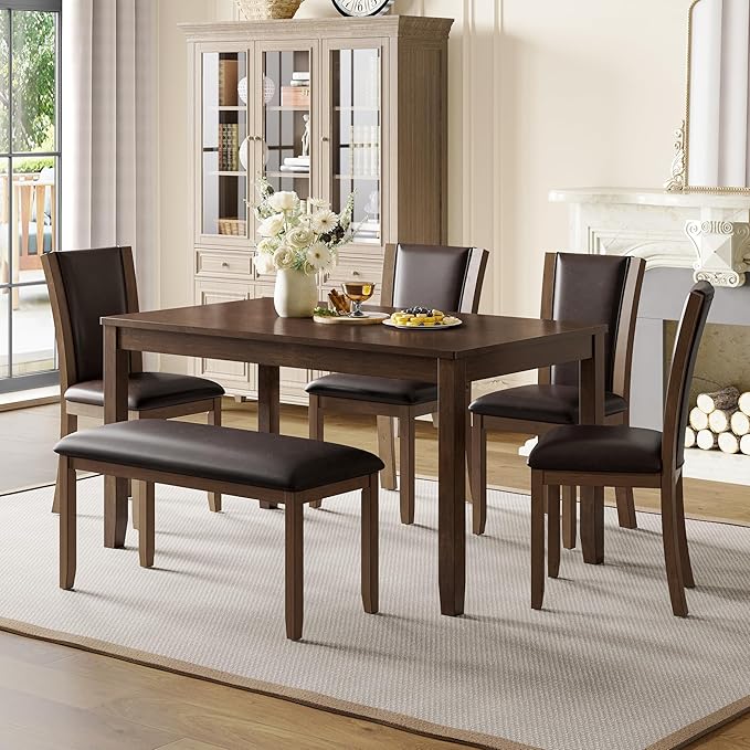 Ball & Cast 6 Piece Dining Table Set - Image 3