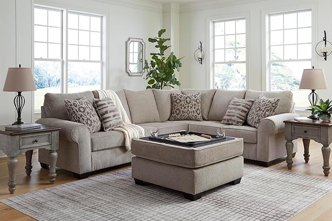 Signature Design by Ashley Claireah Casual L-Shaped 3-Piece Sectional - Image 16