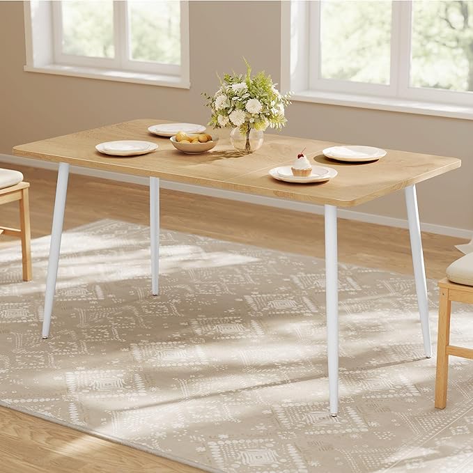 VASAGLE Dining Table, Dining Room Table by VASAGLEbySONGMICSHOME