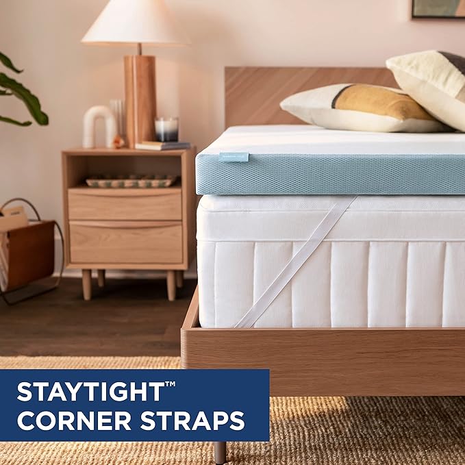 Tempur-Pedic TEMPUR-Adapt + Cooling 3-Inch Full Mattress Topper Medium Luxury - Image 8