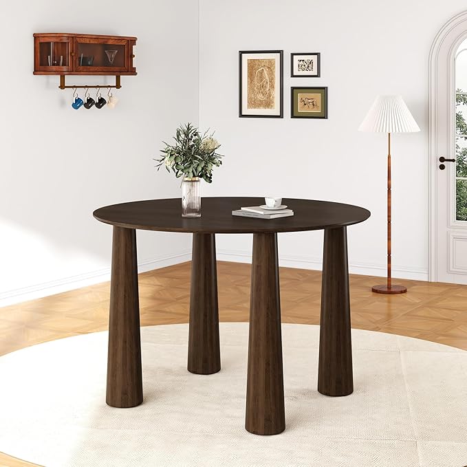 Casaphoria 45" Round Dining Table, Kitchen Table by Casaphoria