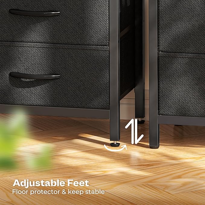 Huuger 5 Drawers Tall Dresser - Image 9