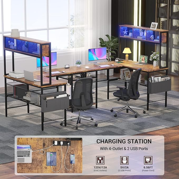 Unikito L Shaped Computer Desk - Image 7