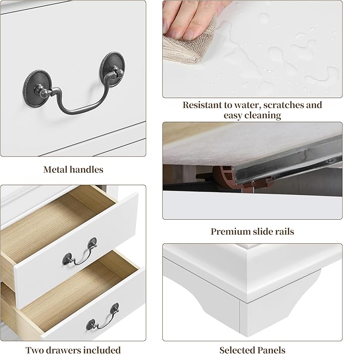 Yaheetech Fully-Assembled Nightstand - Image 6