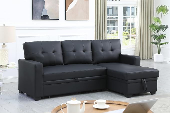 Devion Furniture Maison 4-in-1 Convertible L Shaped Couch - Image 5