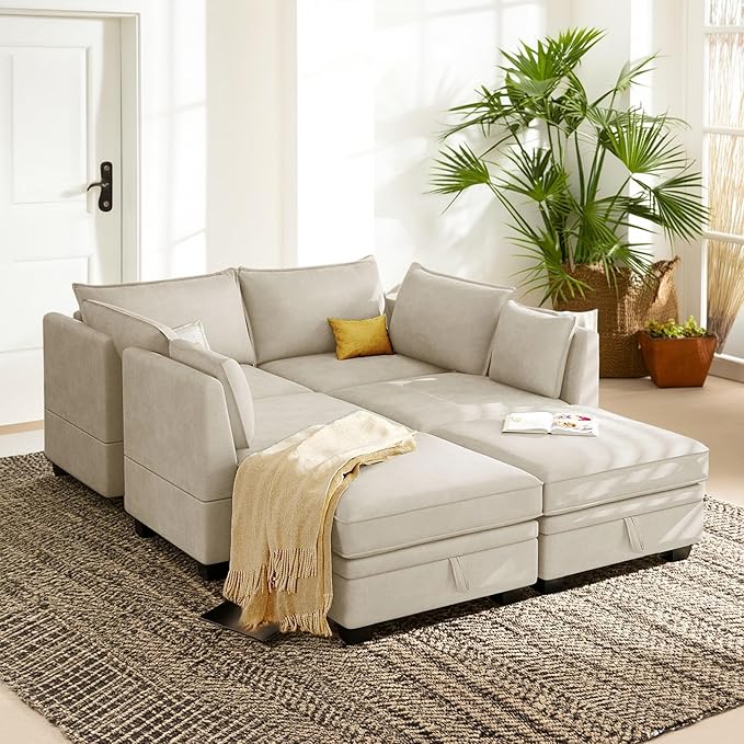 115.1 Inch Oversized U-Shape Sectional Sofa - Image 2