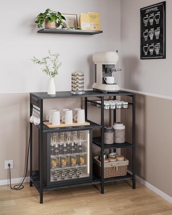 VASAGLE Baker's Rack, Coffee Bar Stand - Image 4