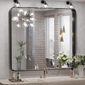 TokeShimi 36 x 36 Inch Wall Mirror Black Bathroom Vanity Mirror by RefinedBathroomAccessories