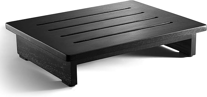 Holana 3.5" Wooden Step Stool for Adults- 200 Lbs One Step Stools for High Bed by HOLANA