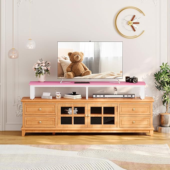 Clikuutory 59" Large TV Riser for 32-75 inch TVs, Tabletop Stand - Image 7