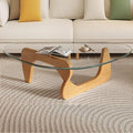 Modern Glass Coffee Table for Living Room, Mid Century Coffee Tables, Suitable by Unknown