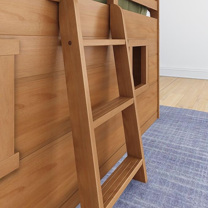 Max & Lily Modern Farmhouse Twin Low Loft Bed - Image 7
