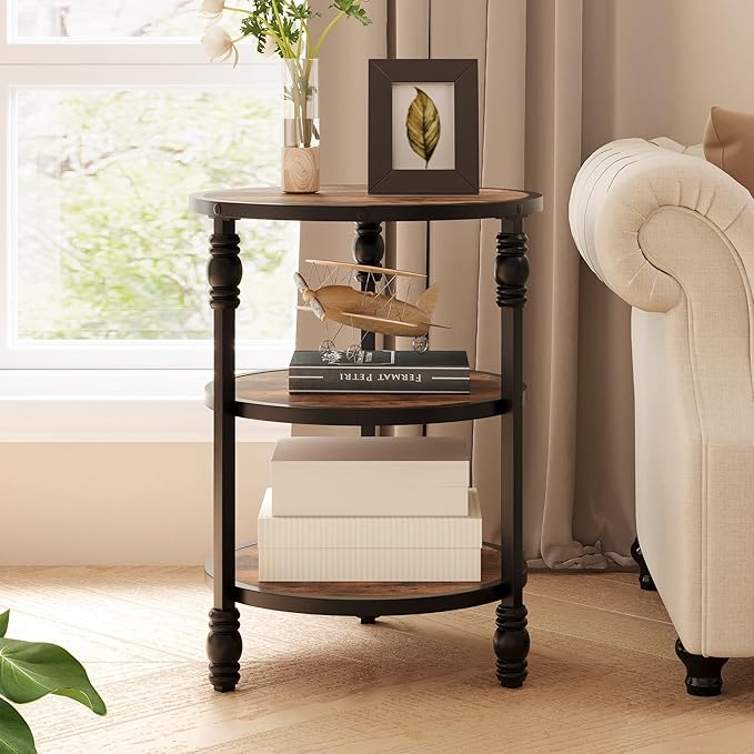 GarveeHome Round End Table - Image 6
