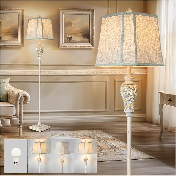 Rustic Floor Lamp 65'' Tall by LuxSightCollection